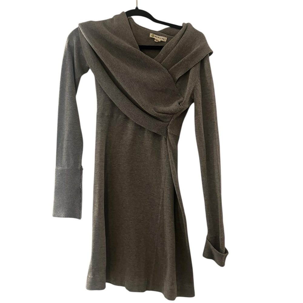 Dakini Charcoal Long Sleeve Dress